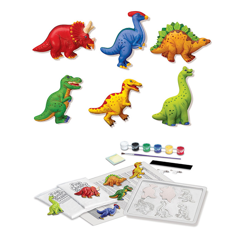 Moldea y pinta Dinosaurios