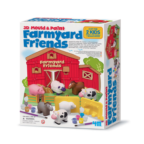 Moldea y pinta la Granja