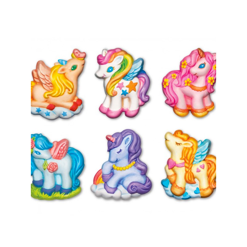 Molda e Pinta Unicórnios