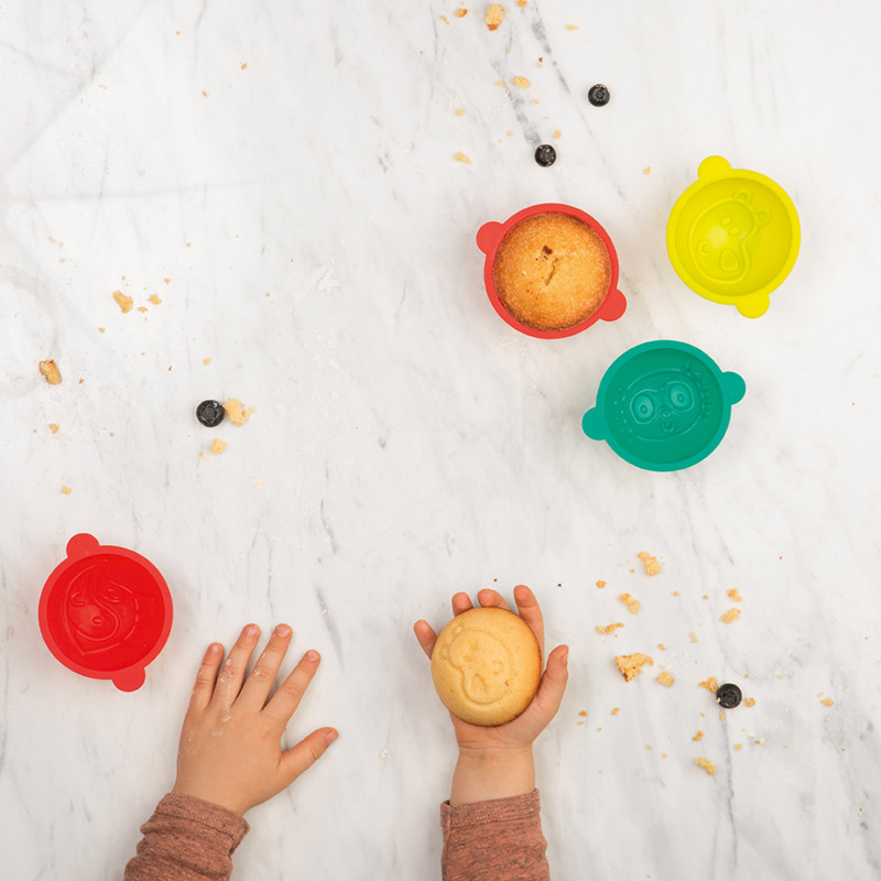 6 Moldes para Bolos de copo