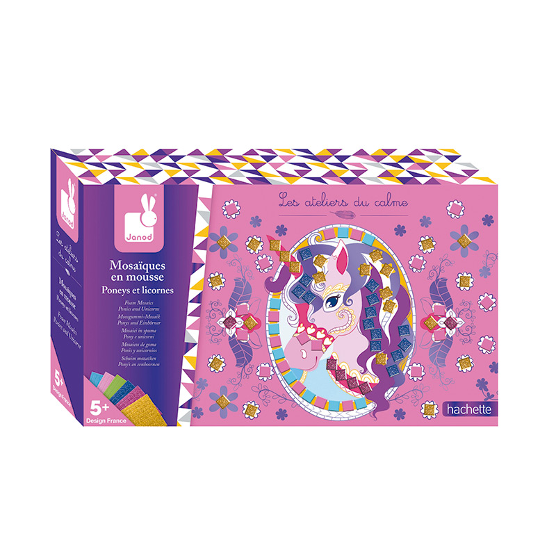 Mosaicos de Goma: Ponis y Unicornios