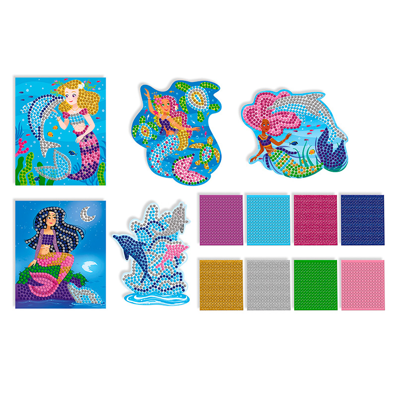 Mosaicos Delfines y Sirenas