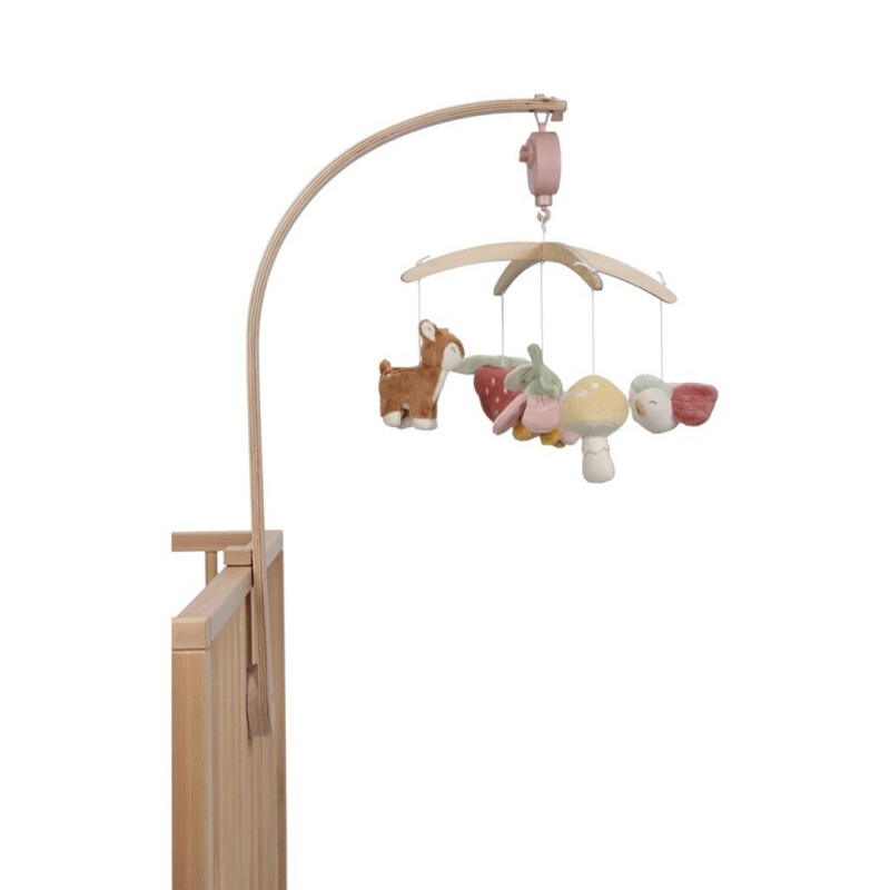 Móvil Musical de Madera Fairy Garden