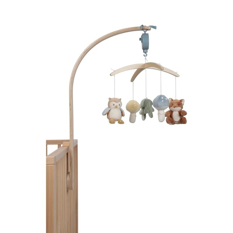 Móvil Musical de Madera Forest Friends