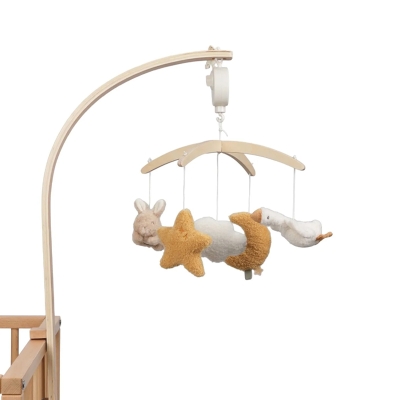 Móvil Musical Madera Newborn Naturals