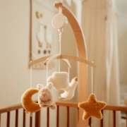 Móvil Musical Madera Newborn Naturals