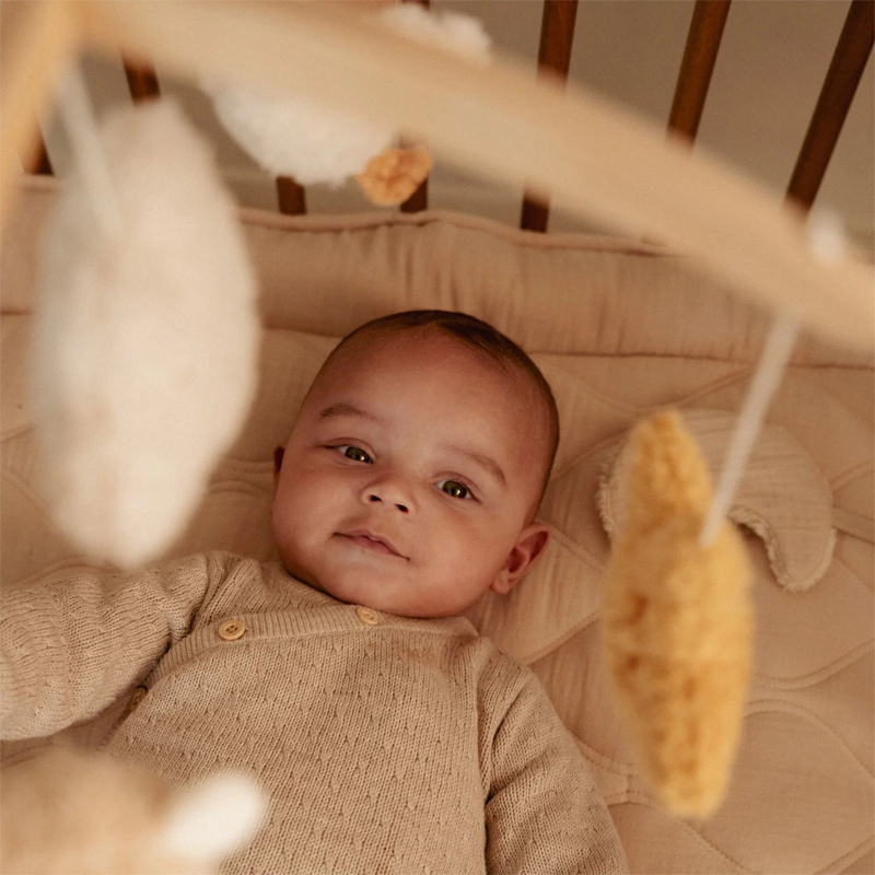 Móvil Musical Madera Newborn Naturals