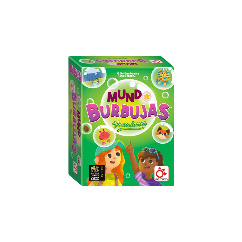 Mundo Burbujas Vacaciones de Mercurio en Minikidz