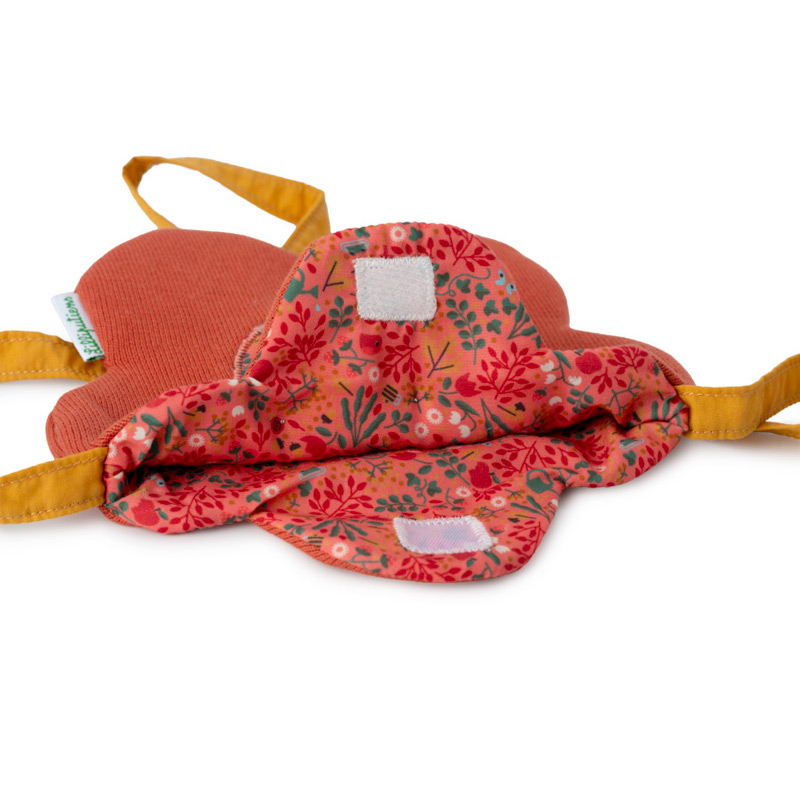 Boneca Adèle com Bolsa Flor