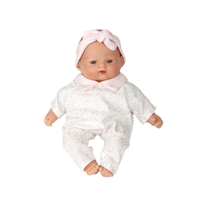 Muñeca Bebé 26 cm: Estrellitas Rosas Muñeca Bebé 26 cm: Estrellitas Rosas