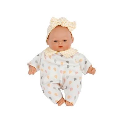 Muñeca Bebé 26 cm: Little Babies Gotas Amarillo Muñeca Bebé 26 cm: Little Babies Gotas Amarillo
