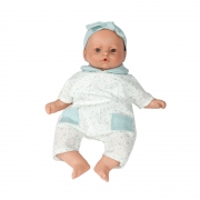 Muñeca Bebé 36 cm: Estrellitas Verdes