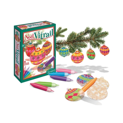 Noël Vitrail Adornos de Navidad Noël Vitrail Adornos de Navidad