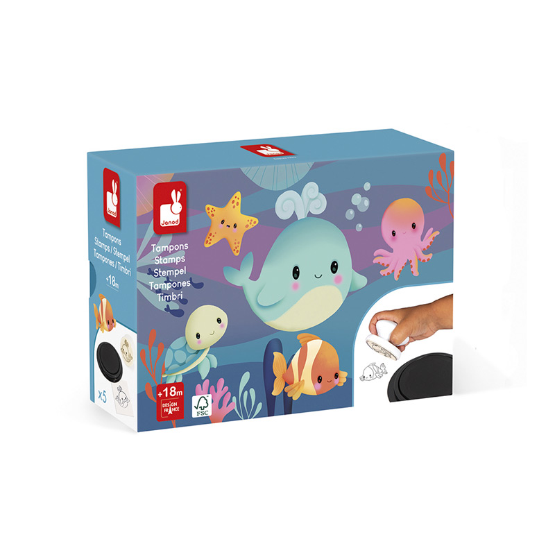 Ocean Stampinoo: Set de 5 Tampones