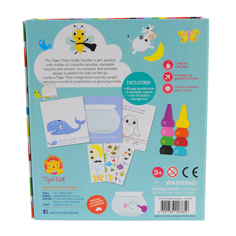 Oodle Doodle Crayon Set: Animales