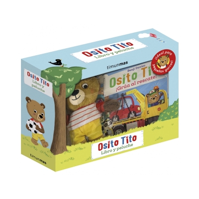 Osito Tito ¡Grúa al rescate! con Peluche
