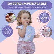 Pack 2 baberos sin mangas Bosque Encantado