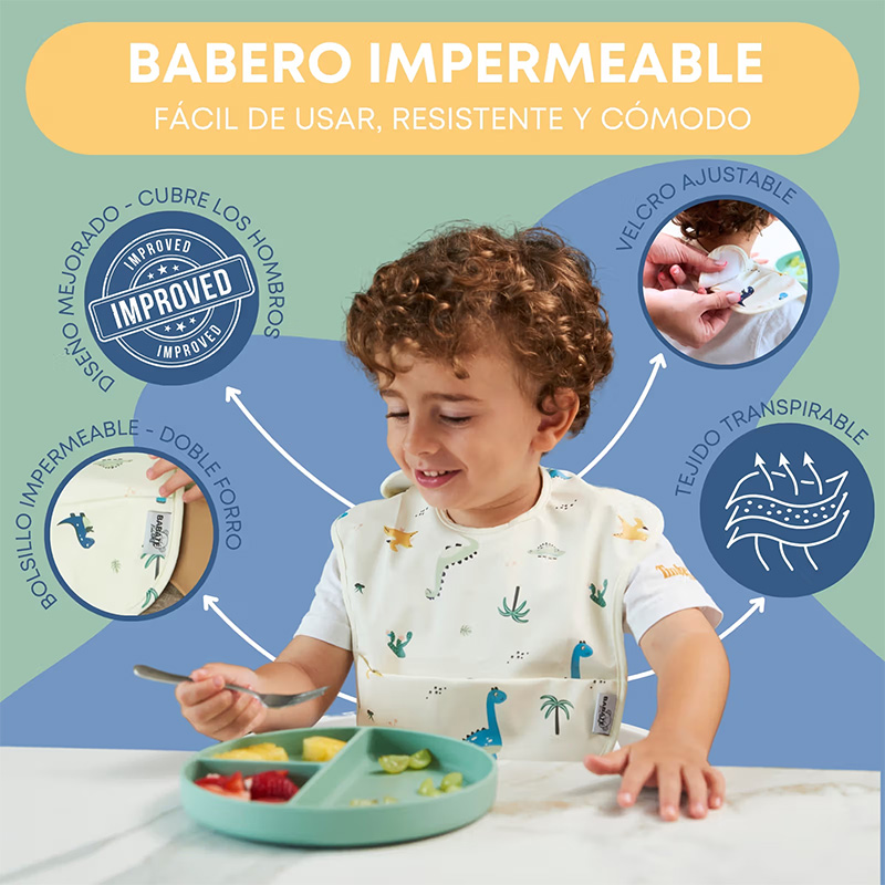 Pack 2 baberos sin mangas Montaña