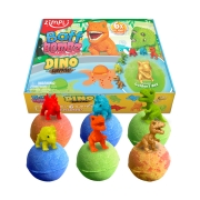 Pack de 6 bombas de baño Surprise Dinos