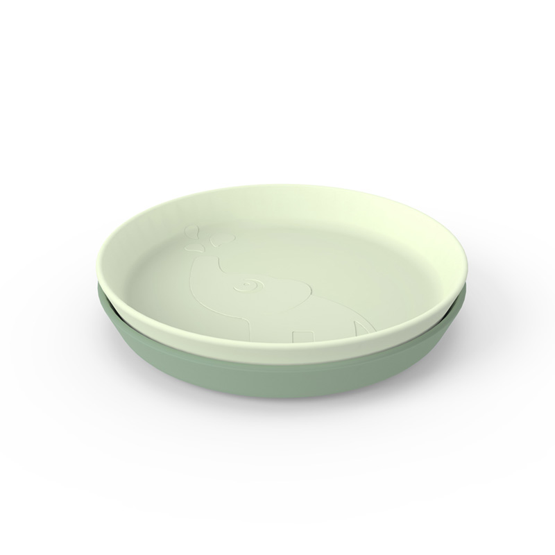 Pack de 2 Platos Elphee Verde