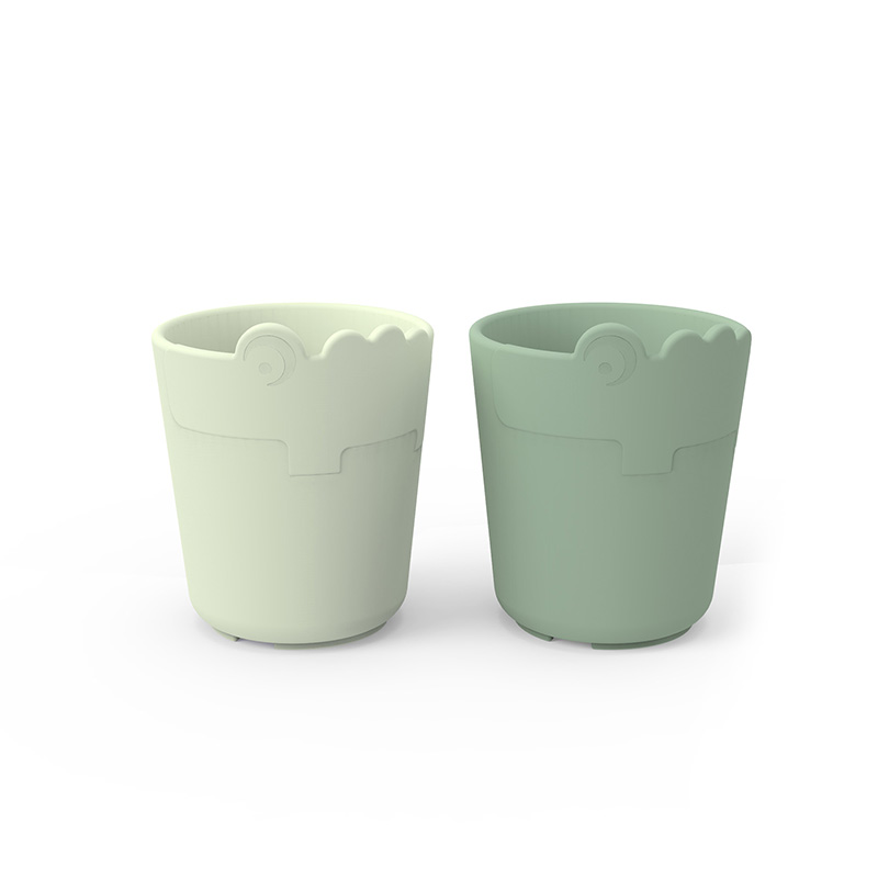 Pack de 2 Copos Croco Verde