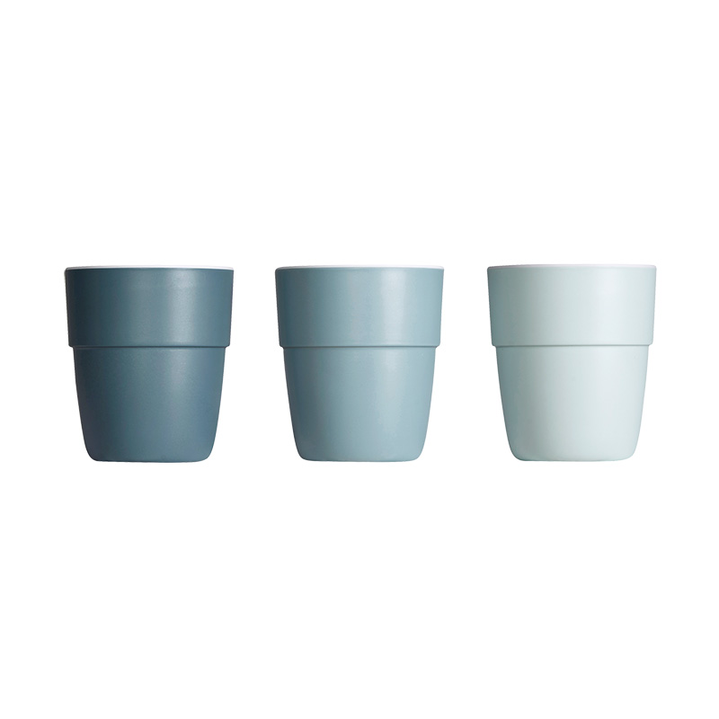 Pack de 3 Mini Tazas Yummy Azul