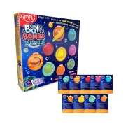 Pack de 9 bombas de baño Sistema Solar