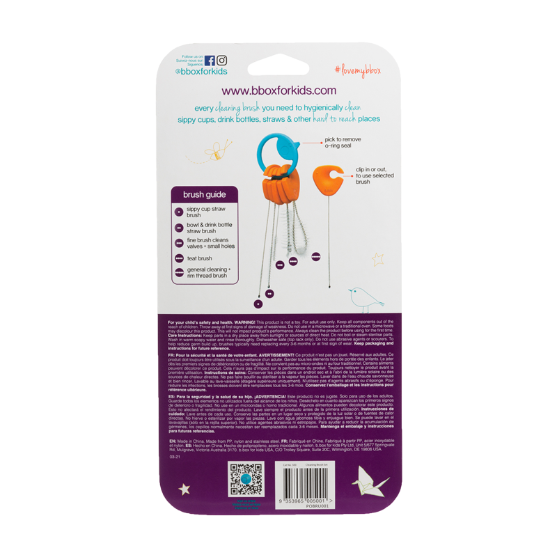 Pack de Cepillos de Limpieza