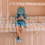 Palas de Playa Neopreno Whale Teal