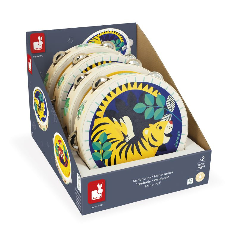 Pandeireta Tigre Gioia