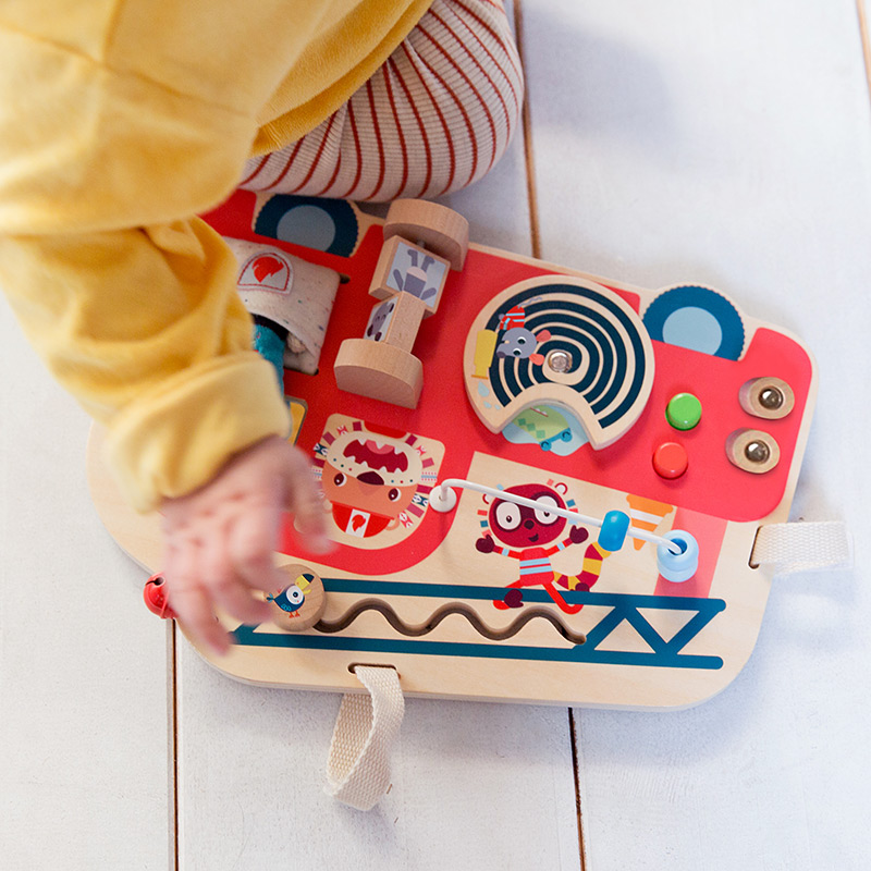 Painel de Atividades Camião de bombeiros