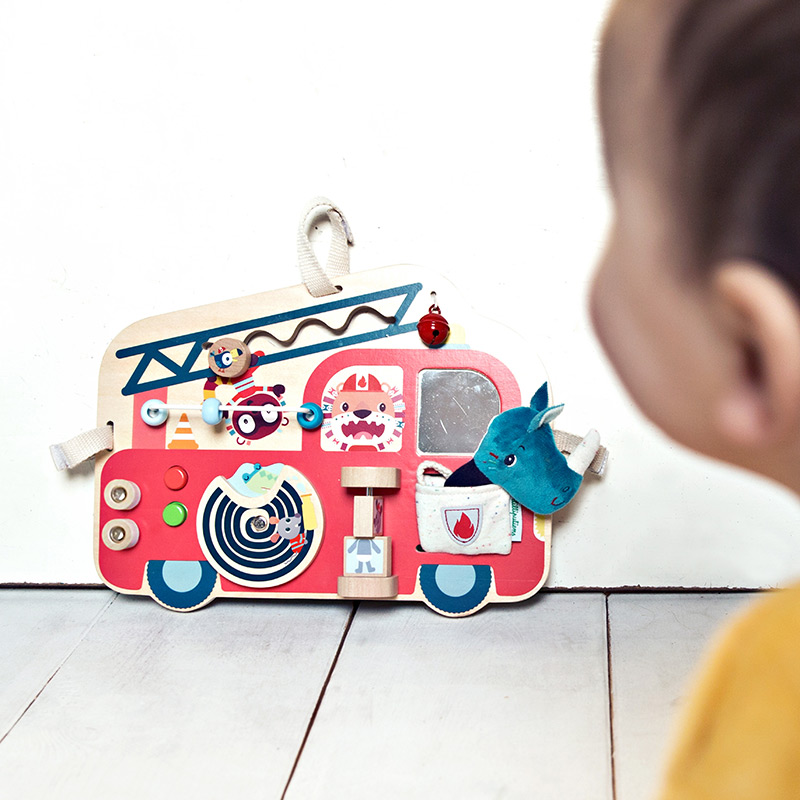 Painel de Atividades Camião de bombeiros