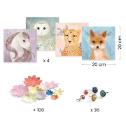 Papel Creativo Coronas de Flores