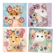 Papel Creativo Coronas de Flores