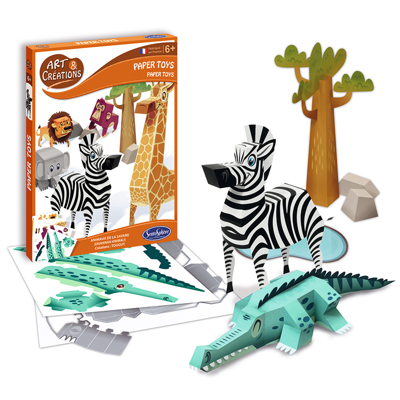 Paper Toys Animales de la Sabana