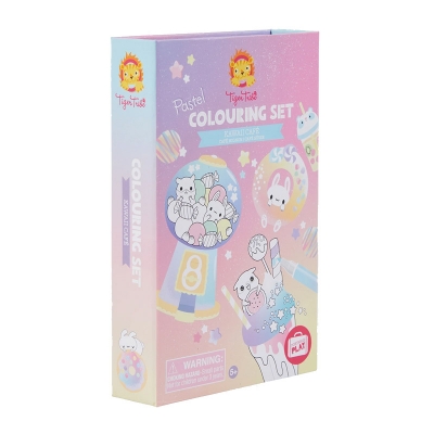 Pastel Colouring Set: Kawaii Café Pastel Colouring Set: Kawaii Café