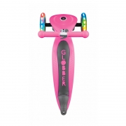 Patinete Primo Rosa Plegable y con Luces