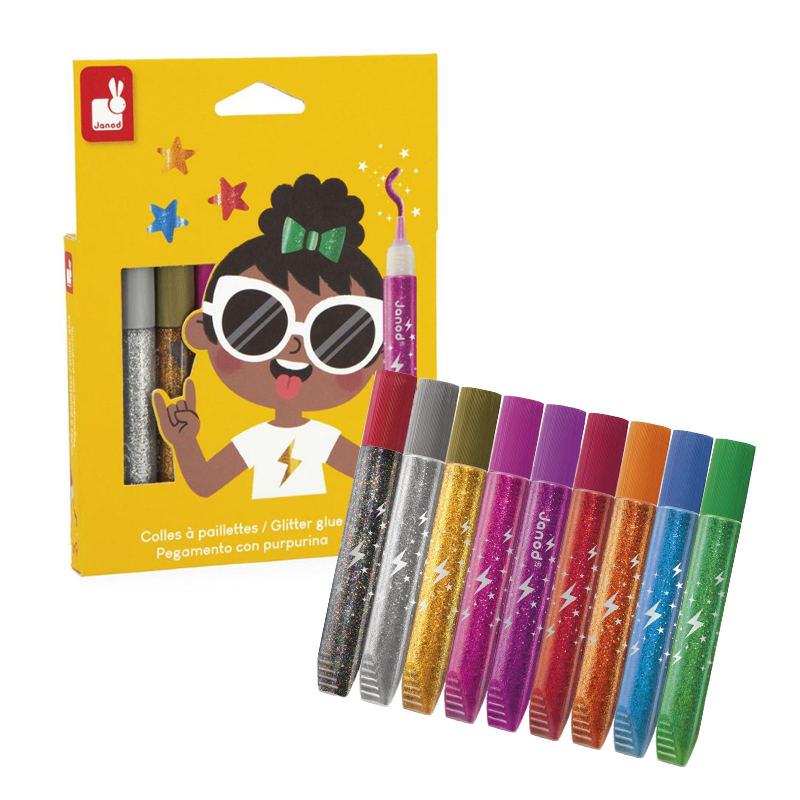 Pegamento con Purpurina Janod