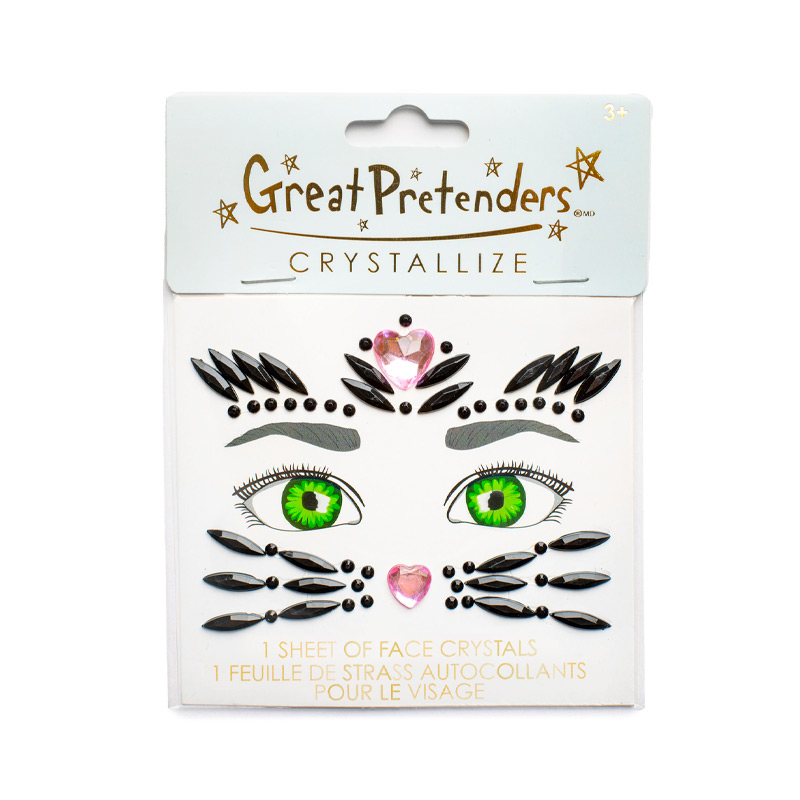Pegatinas Brillantes para Cara Gato