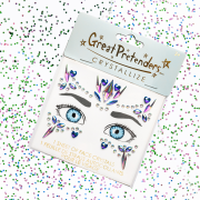 Adesivos Brilhantes para o rosto da Princesa do Gelo