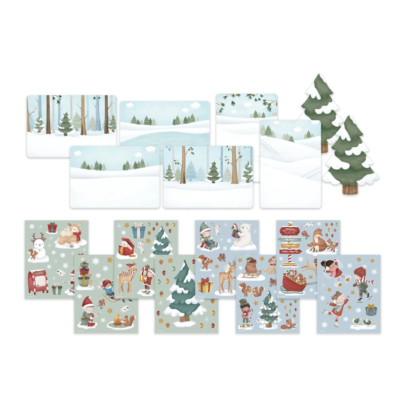 Pegatinas Crea tu Cuento de Navidad