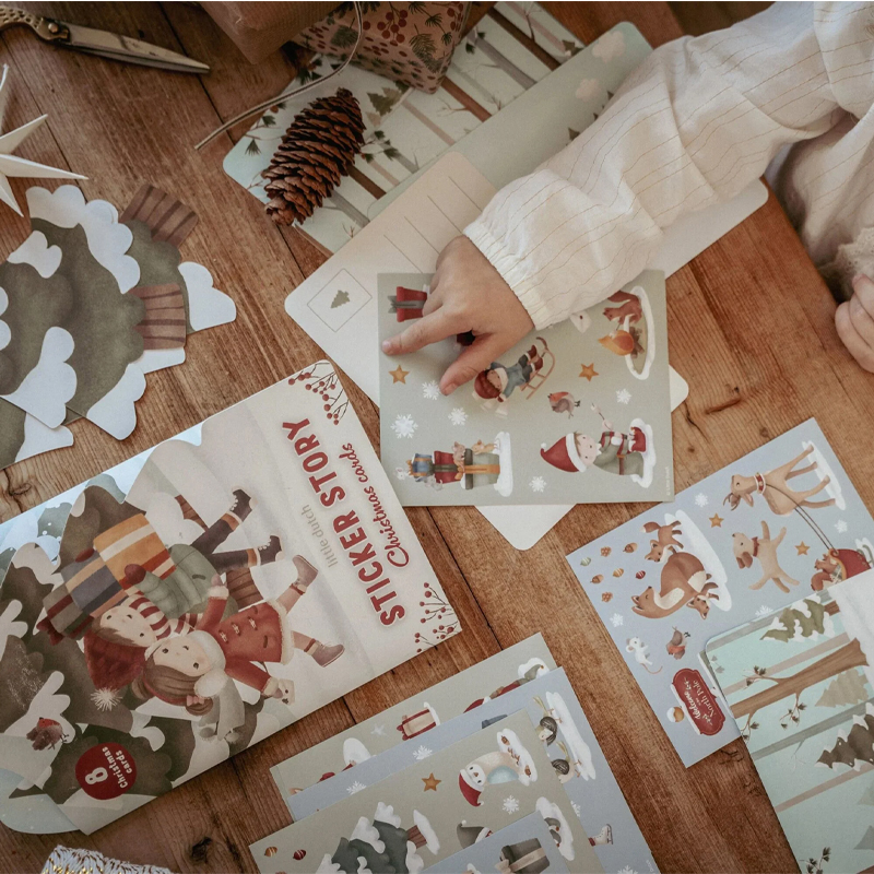 Pegatinas Crea tu Cuento de Navidad