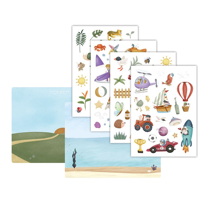 Pegatinas de Ventana Jim & Friends