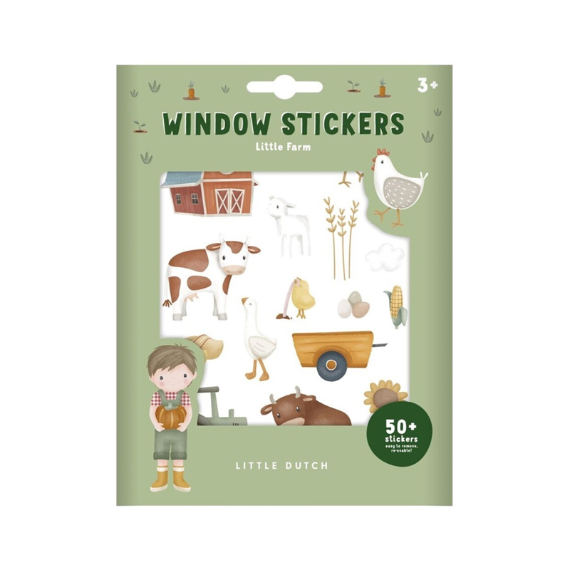 Pegatinas de Ventana Little Farm