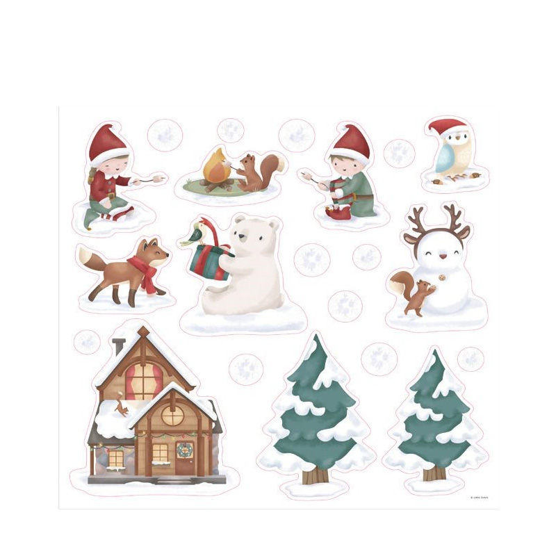 Autocolantes Grandes para Janelas Natal