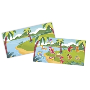 Autocolantes Reposicionávei Dinossauros