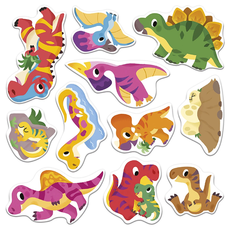 Autocolantes Reposicionávei Dinossauros