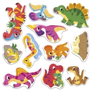 Autocolantes Reposicionávei Dinossauros