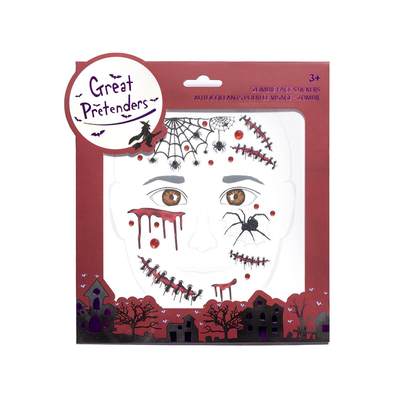 Pegatinas para Cara Zombie
