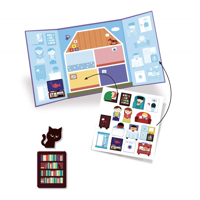 Autocolantes Reposicionávei A casa